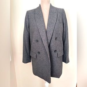 Everlane Houndstooth Oversized Blazer